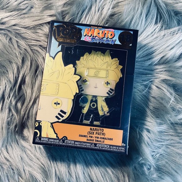 Funko Pop! Pin Naruto (Six Path) #18 Naruto Shippuden Large Enamel Pin - Picture 1 of 3